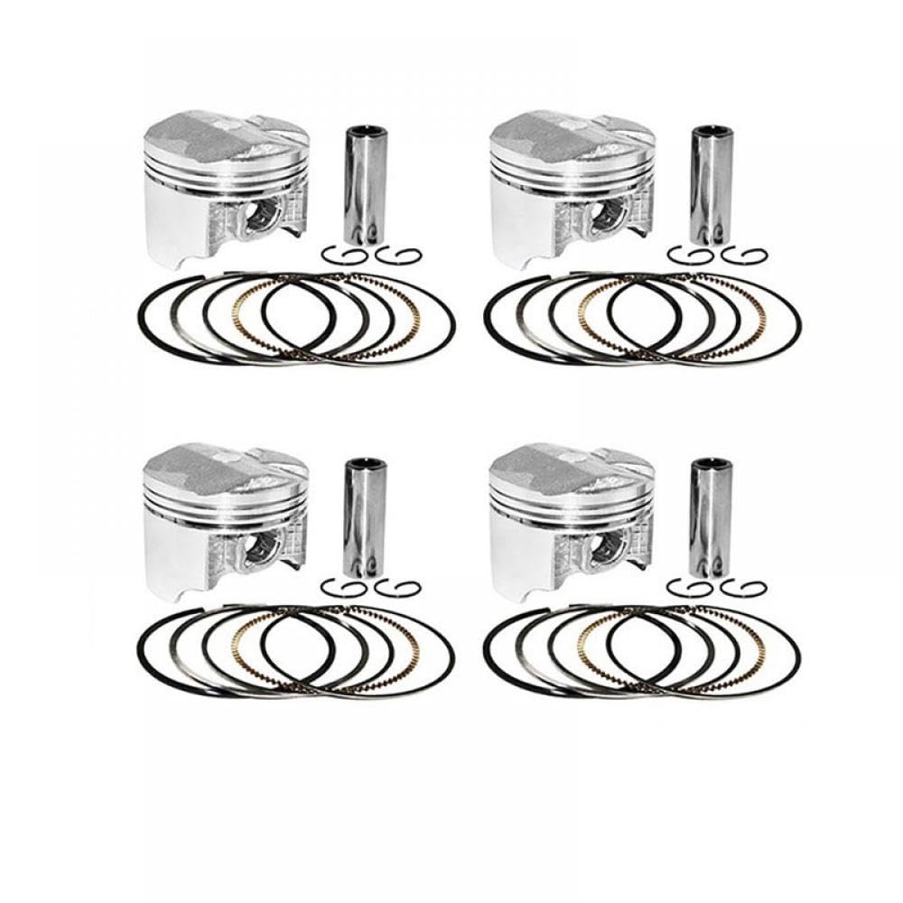 Motorrad-Kolbenring-Set, 55 bis 56,5 mm, kompatibel mit CB400 CB-1 VTEC CB400SF CBR400 CBR23 NC23 CBR29 VFR400 RVF35(4 SETS 55.75MM) von THgfdZX