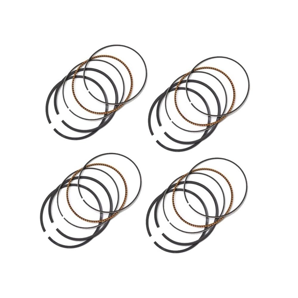 Motorrad-Kolbenring-Set, STD-Größe 74 mm bis 75 mm, kompatibel mit YZF-R1, YZF1000 R-1-Modellen von 1998 bis 2003(4 SETS 74MM) von THgfdZX