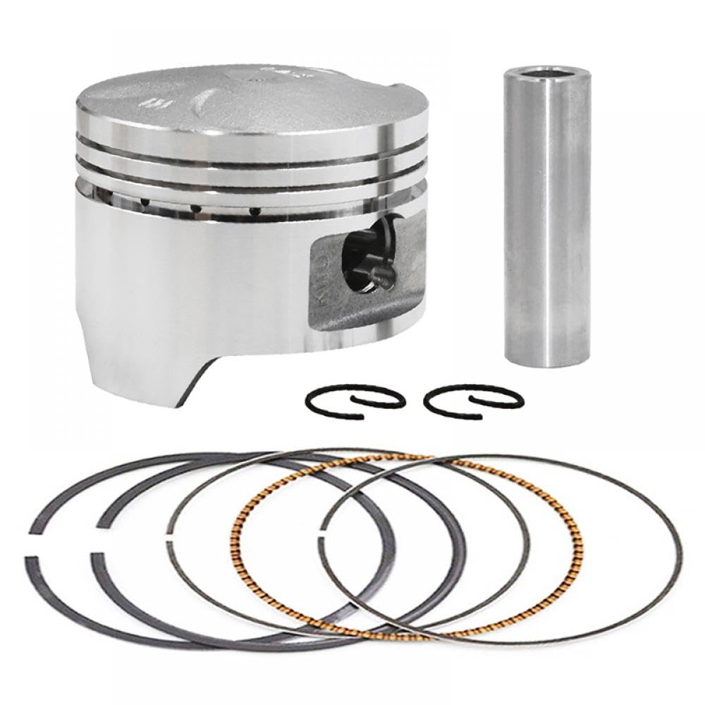 Motorrad-Kolbenringe-Set, 64 mm bis 65 mm, kompatibel mit Steed SW BROS 400 VLS400 VLX400 VRX400 NV400 NC25E NC26, 1 oder 2 Sätze(PISTON KIT 64.75MM) von THgfdZX