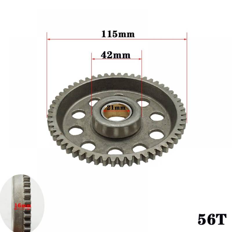 Motorrad Motor Getriebe Überholfreilauf Getriebe Zahn Lager Halter Kompatibel Mit CB250cc ZS166FMM CB250D-G(BEARING) von THgfdZX