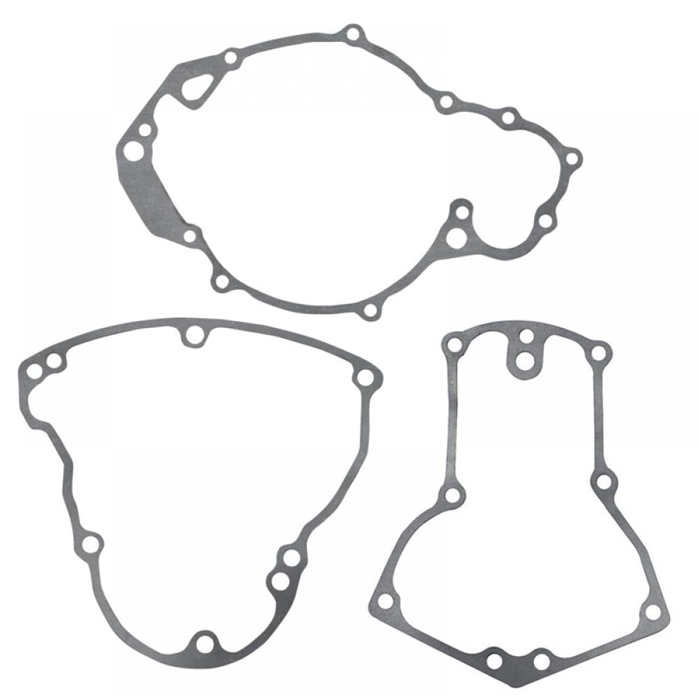 Motorrad-Motordeckel-Dichtungssatz Kompatibel mit XV1600 1999–2003, XV17, XV1700 2002–2014, kompatibel mit Straßen-Rechts-Links-Kurbelgehäuse-Abdeckungsdichtung(CRANKCASE GASKET KIT) von THgfdZX