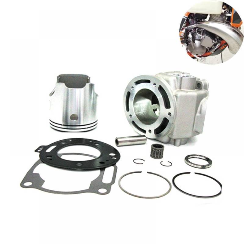 Motorrad-Motorzylinder-Kit, Standard-Passform Kompatibel mit DT230 MT250 TSE250 HJ250H, 66,8 mm Kolbenringe und Dichtung, kompatibel mit 2T und 4TP-11311-01 4TP-11181(FULL SET) von THgfdZX