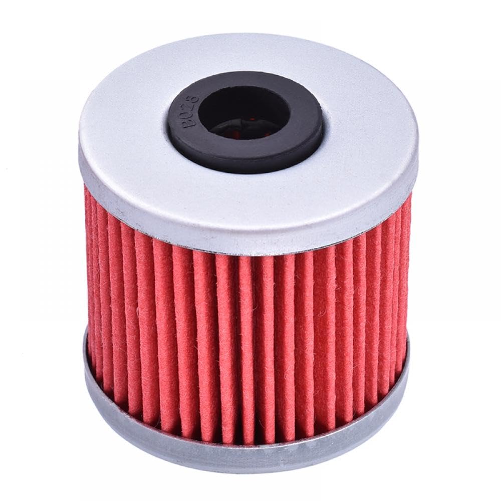 Motorrad-Ölfilter, kompatibel mit KO Scooter 125 200i 300i 350i Downtown 125i 150 200i 300i People GT I.e 125 K-XCT Super Dink 09–17'(1PC RED) von THgfdZX