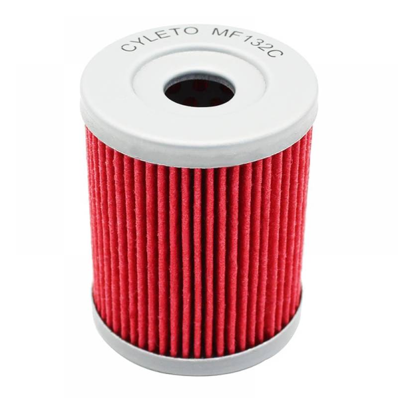 Motorrad-Ölfilter, kompatibel mit S DR125 DRZ125 DR200 SE DR200S VAN VAN RV125 RV200 AN250 AN400 SP125 SP200(1PC-RED) von THgfdZX