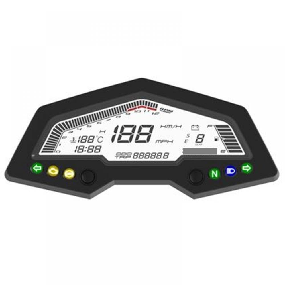 Motorrad-Tachometer-Tachometer, kompatibel mit ZON-TES 310 ZT310-R ZT310-R2 ZT310R ZT310R2 Tachometer von THgfdZX