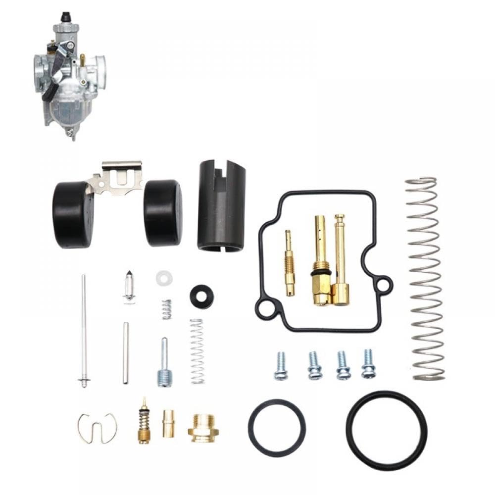 Motorrad-Vergaser-Reparatursatz Kompatibel mit YM YBR125 JYM125 Motorräder, kompatibel mit Mikuni VM22 Vergaser-Ersatz von THgfdZX