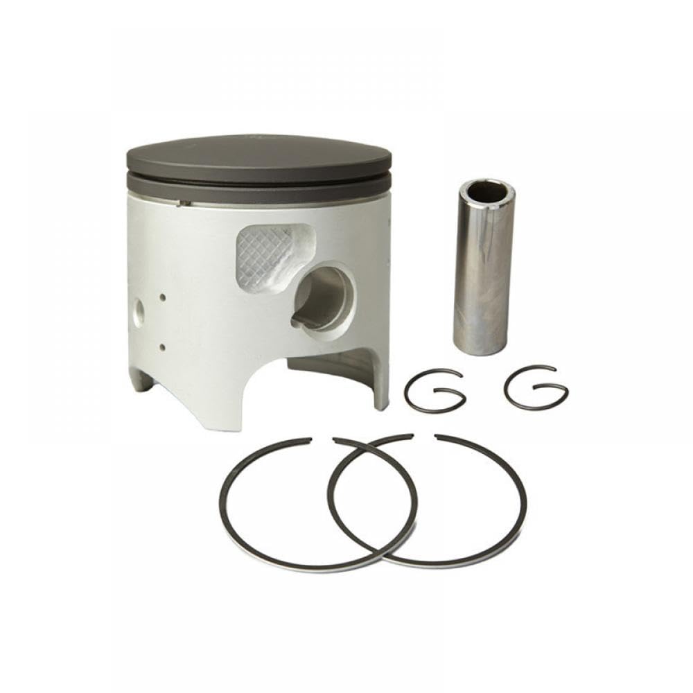 Motorrad-Zylinderbohrungsgröße 66 mm, 66,25 mm, 66,50 mm, 67 Kolbenringe, kompatibel mit KDX200-Modellen von 1989 bis 2006(66.50MM PISTON KIT) von THgfdZX