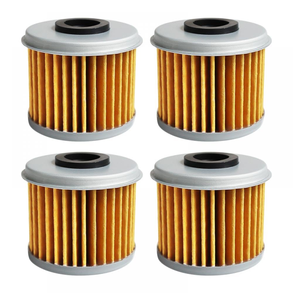 Ölfilter kompatibel mit P ACE 325 ETX 325 M1400 GAS 2014 2015 2016 2017(4PCS-YELLOW) von THgfdZX