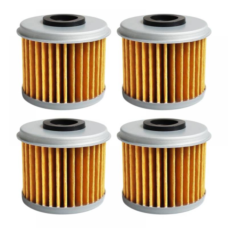 Ölfilter kompatibel mit P ACE 325 ETX 325 M1400 GAS 2014 2015 2016 2017(4PCS-YELLOW) von THgfdZX