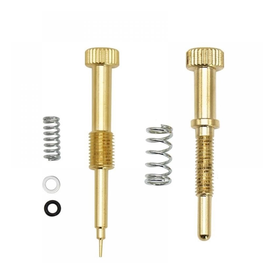 PZ26 PZ27 PZ30 Vergaser-Leerlaufschraubensatz M4X0,6, kompatibel mit PZ-Vergaser-Luft-Kraftstoff-Gemisch-Schraubensatz M6X0,75(AIR MIXTURE SCREW) von THgfdZX