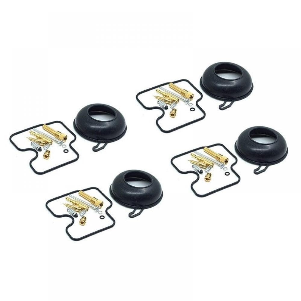 Vergaser-Reparatursatz, Düsennadel, Schwimmerventil, Dichtung, Membran, Umbausatz, kompatibel mit CB 400 CB400SF NC31 CBR 400 NC29 V-TEC(KIT WITH DIAPHRAGM) von THgfdZX