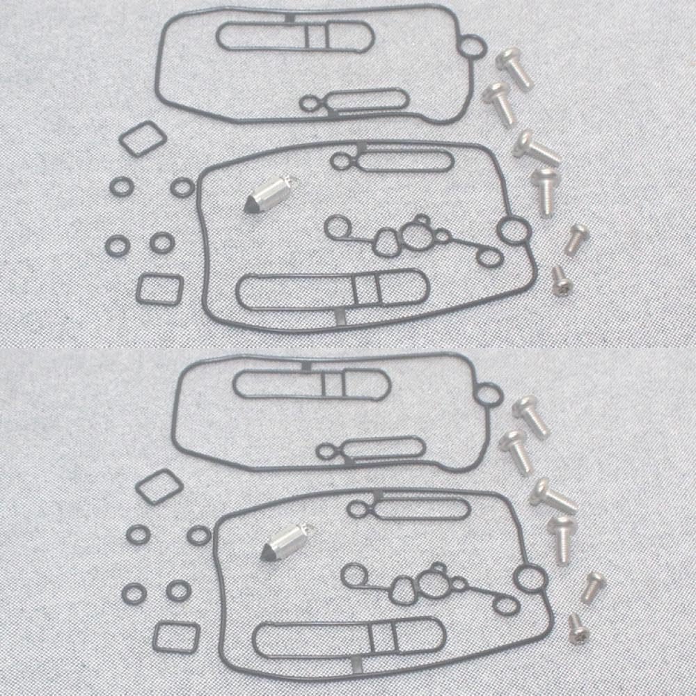 Vergaser-Reparatursatz, kompatibel mit YZ250 YZ450 YZ250F WR250F WR450F WR250 YZ450 WR450F schwimmende Nadeldichtung(2) von THgfdZX