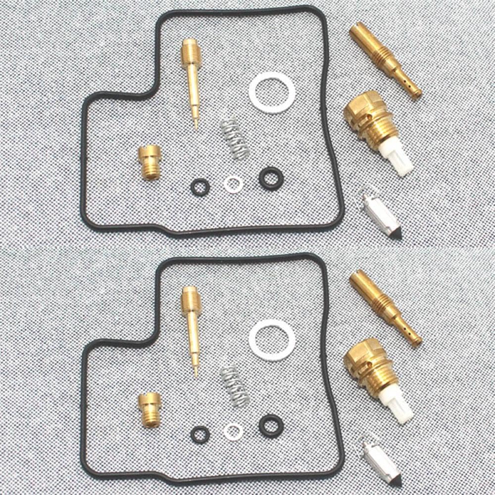 Vergaser-Reparatursatz für XL600V-an-sa-lp 1987–2000 Motorradmotor mit Schwimmermembran und Nadelkompatibilität(2 KIT) von THgfdZX