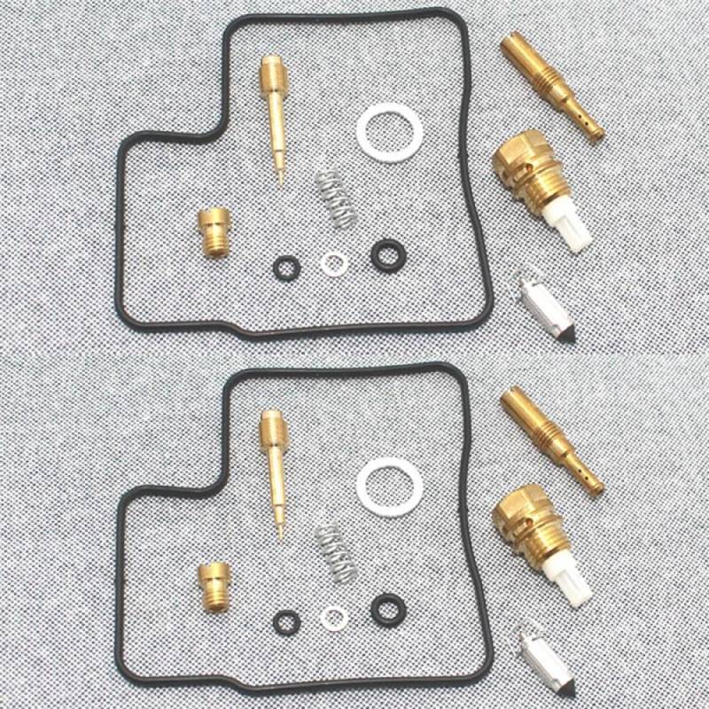 Vergaser-Reparatursatz für XL600V-an-sa-lp 1987–2000 Motorradmotor mit Schwimmermembran und Nadelkompatibilität(2 KIT) von THgfdZX