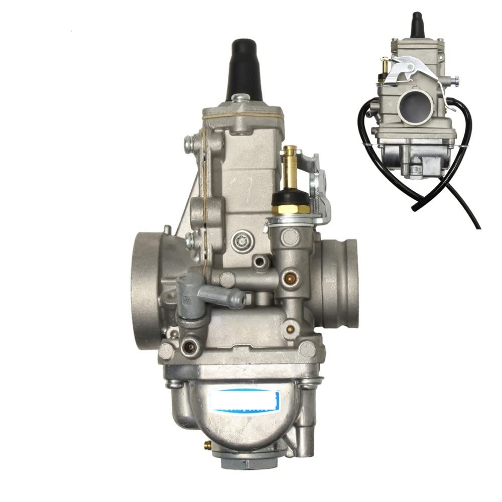 Vergaser kompatibel mit Mikuni Vergaser Carb TM 28 Kompatibel mit 150–250 cc 2T 4T Hubmotor Flachschiebezapfen von THgfdZX