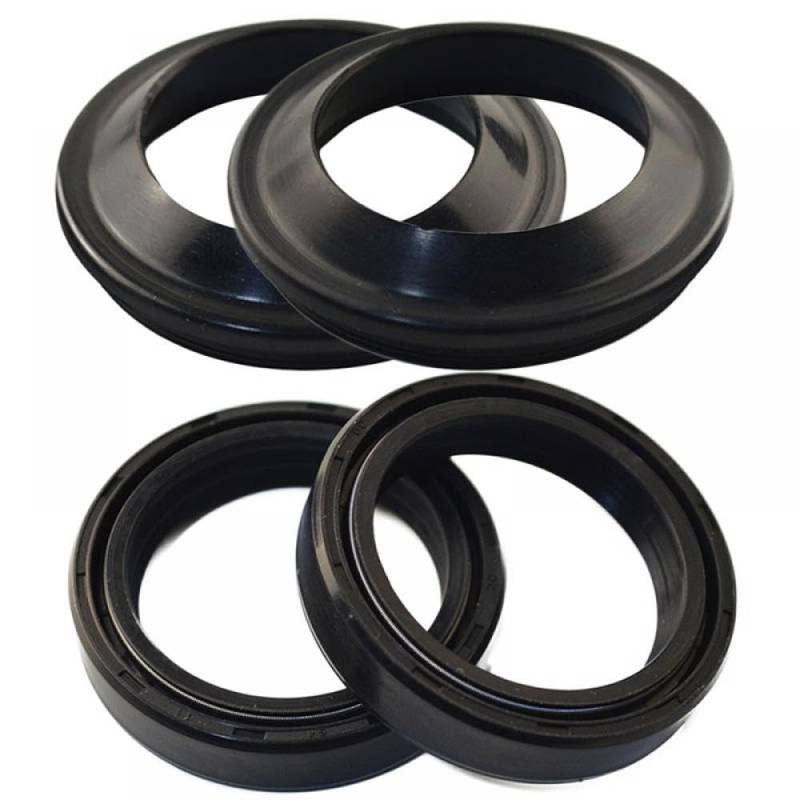 Vorderradgabel-Staub- und Öldichtung, kompatibel mit YZF R1 2002 bis 2008, YZF R6 1999 bis 2010(OIL AND DUST SEAL) von THgfdZX