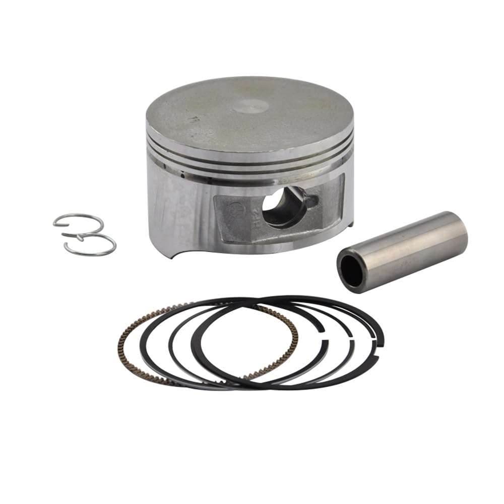 Zylinderkolbensatz mit Ringsatz Kompatibel mit CH250 KS4 CF250, Standardbohrungsgröße 72 mm, PIN 17 mm, kompatible Motorrad-Motorteile(PISTON KIT 72MM) von THgfdZX