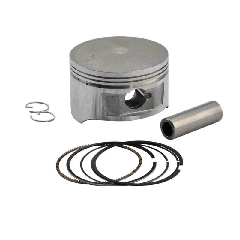 Zylinderkolbensatz mit Ringsatz Kompatibel mit CH250 KS4 CF250, Standardbohrungsgröße 72 mm, PIN 17 mm, kompatible Motorrad-Motorteile(PISTON KIT 72MM) von THgfdZX