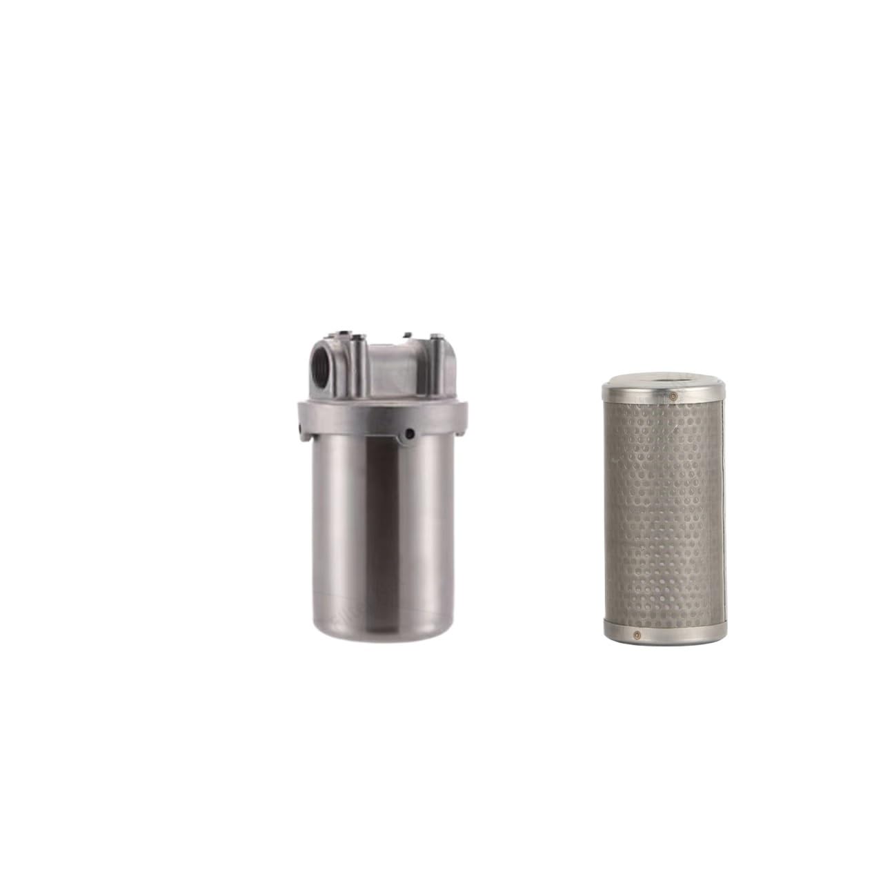 10inches Prefilter 304 Stainless Steel hot Water Filter housing DN15 DN20 DN25 for high Temperature high Flow Cartridge Filters(5bottom dn25 with SS) von TIAJTHYD