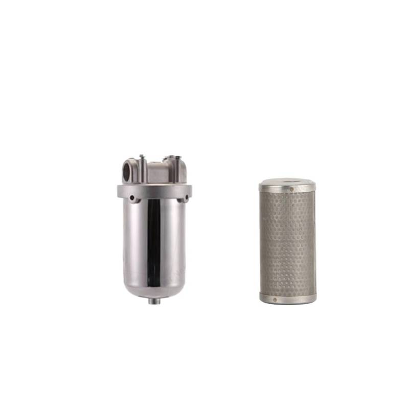 10inches Prefilter 304 Stainless Steel hot Water Filter housing DN15 DN20 DN25 for high Temperature high Flow Cartridge Filters(5thread dn25 with SS) von TIAJTHYD