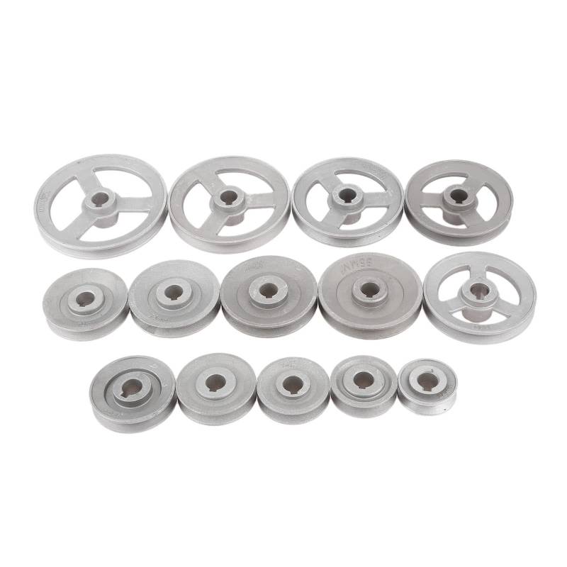 Industrial Sewing Machine Timming Transfer Wheel Pulley Belt Wheels Metal Sewing Part 45mm-120mm Solid/Hollow Aluminum 14 Sizes(100mm) von TIAJTHYD