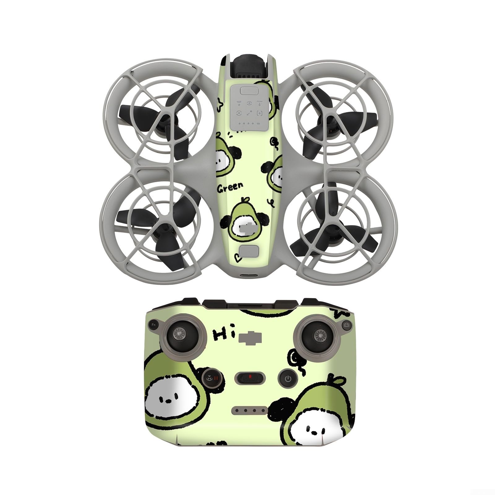 Unique Patterns Sticker Set for DJI NEO Drone for Personal Expression (8) von TIANHENGMart