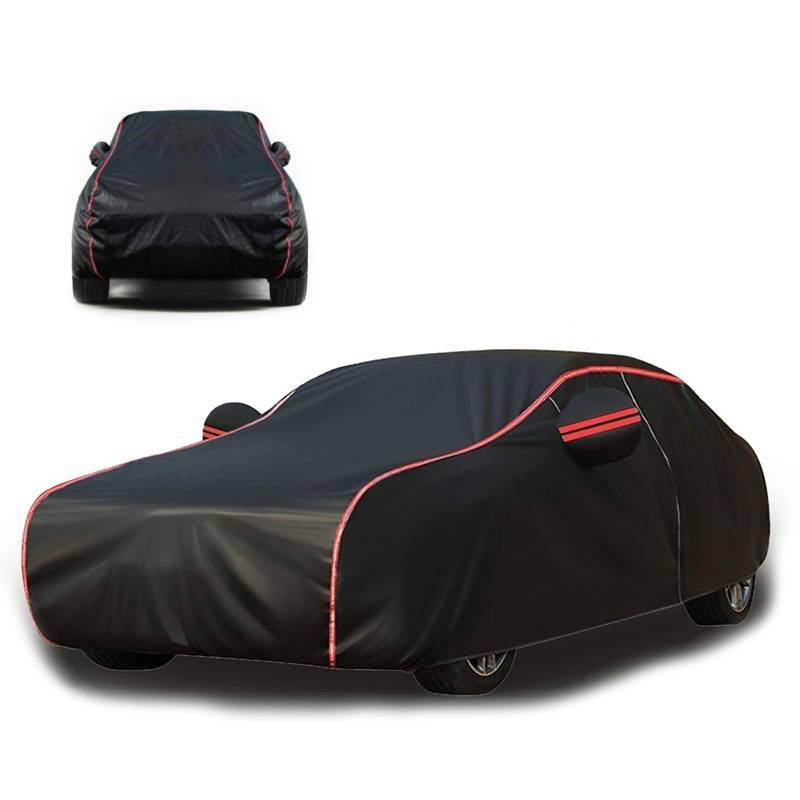 Autogarage Abdeckung Hagelschutz für 𝗼𝗽𝗲𝗹 Ascona B 1975-1981, Abdeckplane Wasserdicht, Auto Abdeckplane Atmungsaktiv UV Schutz Staubdicht Winddichte Allwetterschutz von TIANSHICARM