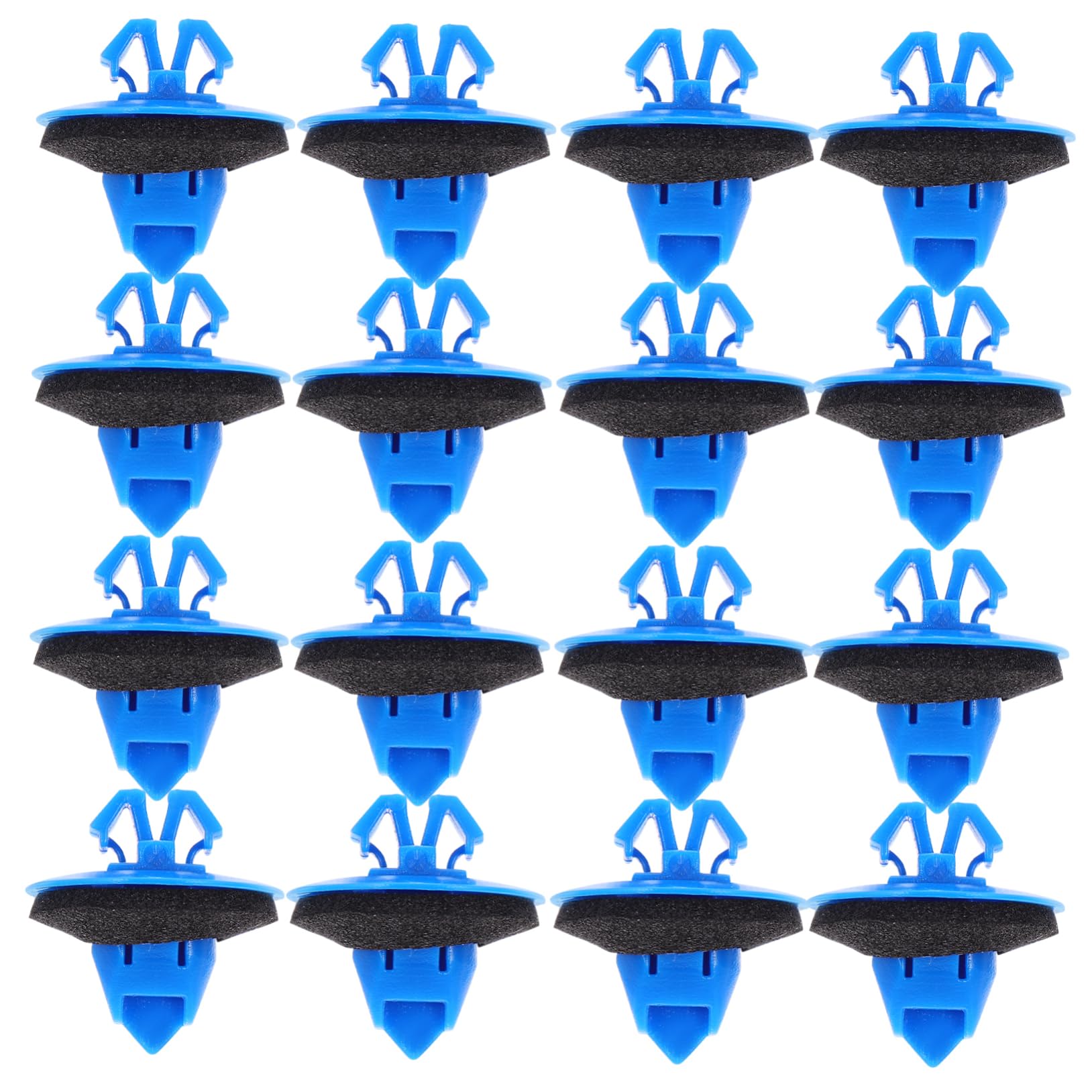 TIDTALEO 100st Glockenmund-modellclip Stapelbare Waschmaschine Und Trockner Kabelclip Kabel Ordentlich -streifen-clips -streifenlichter Ofen Trockner Knopf Austausch Auto Blue Plastik von TIDTALEO