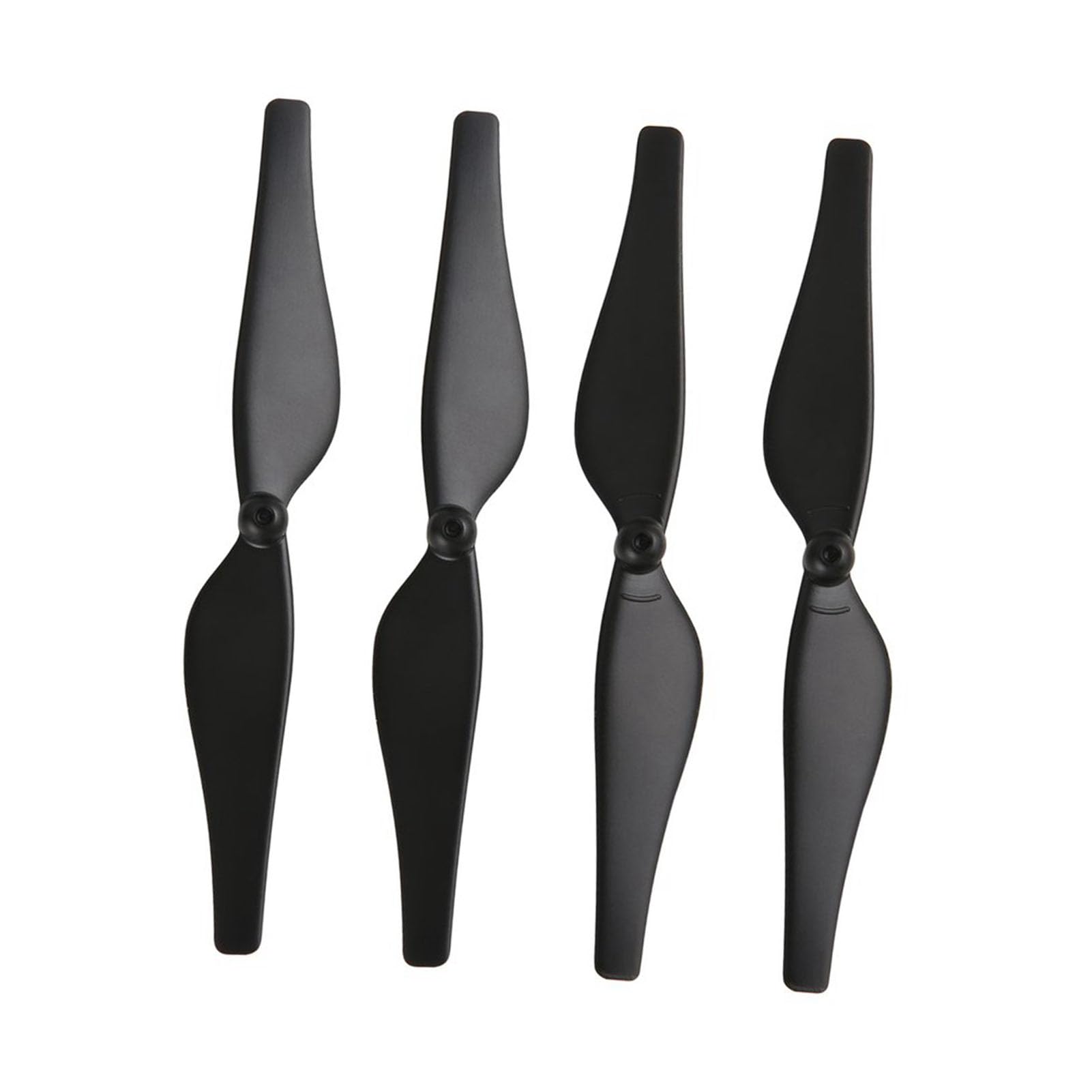 Rc Drone Blade Propeller, 4 Paar Drone Propeller Hochwertige Kohlefaserblätter für Tello (BLACK) von TIKATARER