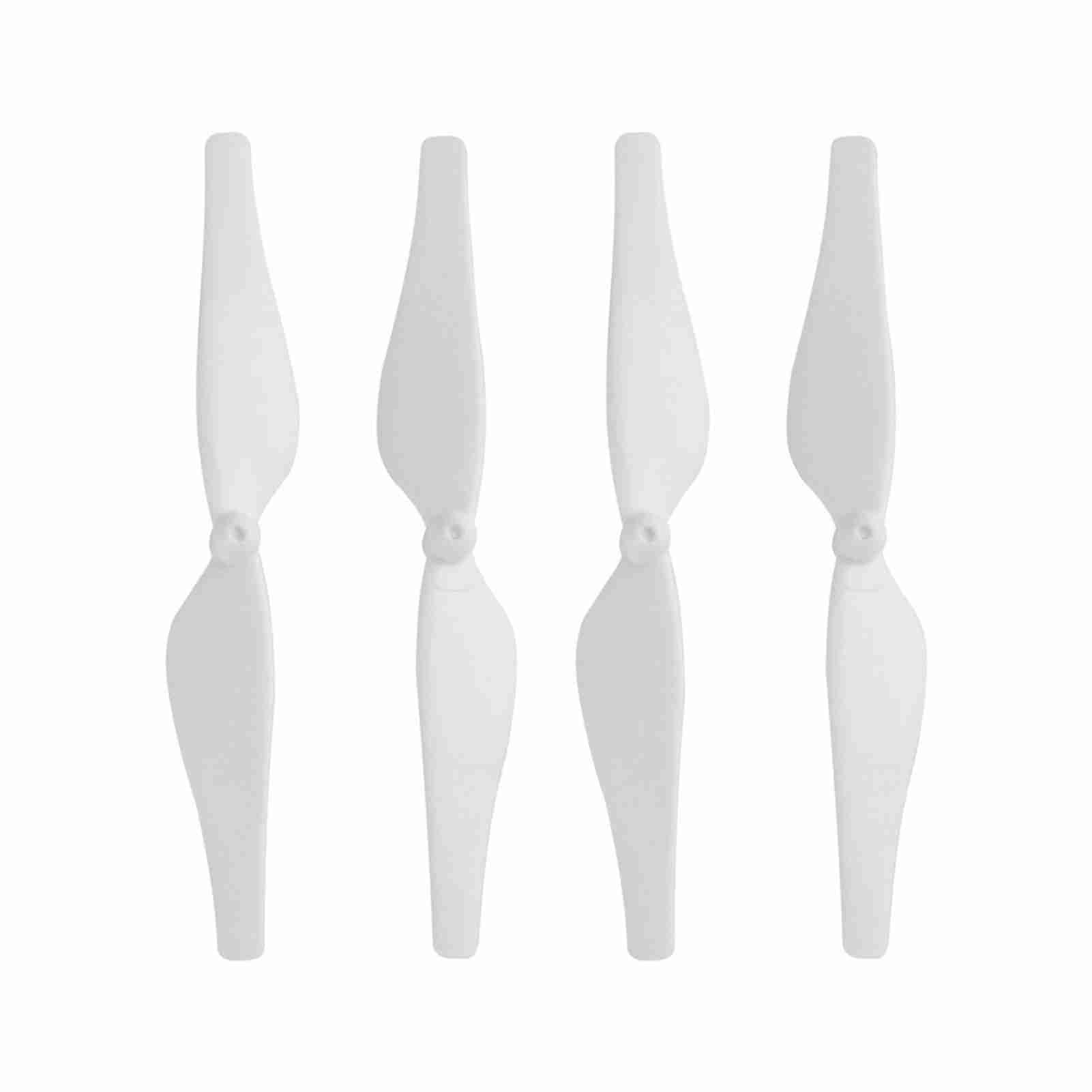 Rc Drone Blade Propeller, 4 Paar Drone Propeller Hochwertige Kohlefaserblätter für Tello (WHITE) von TIKATARER