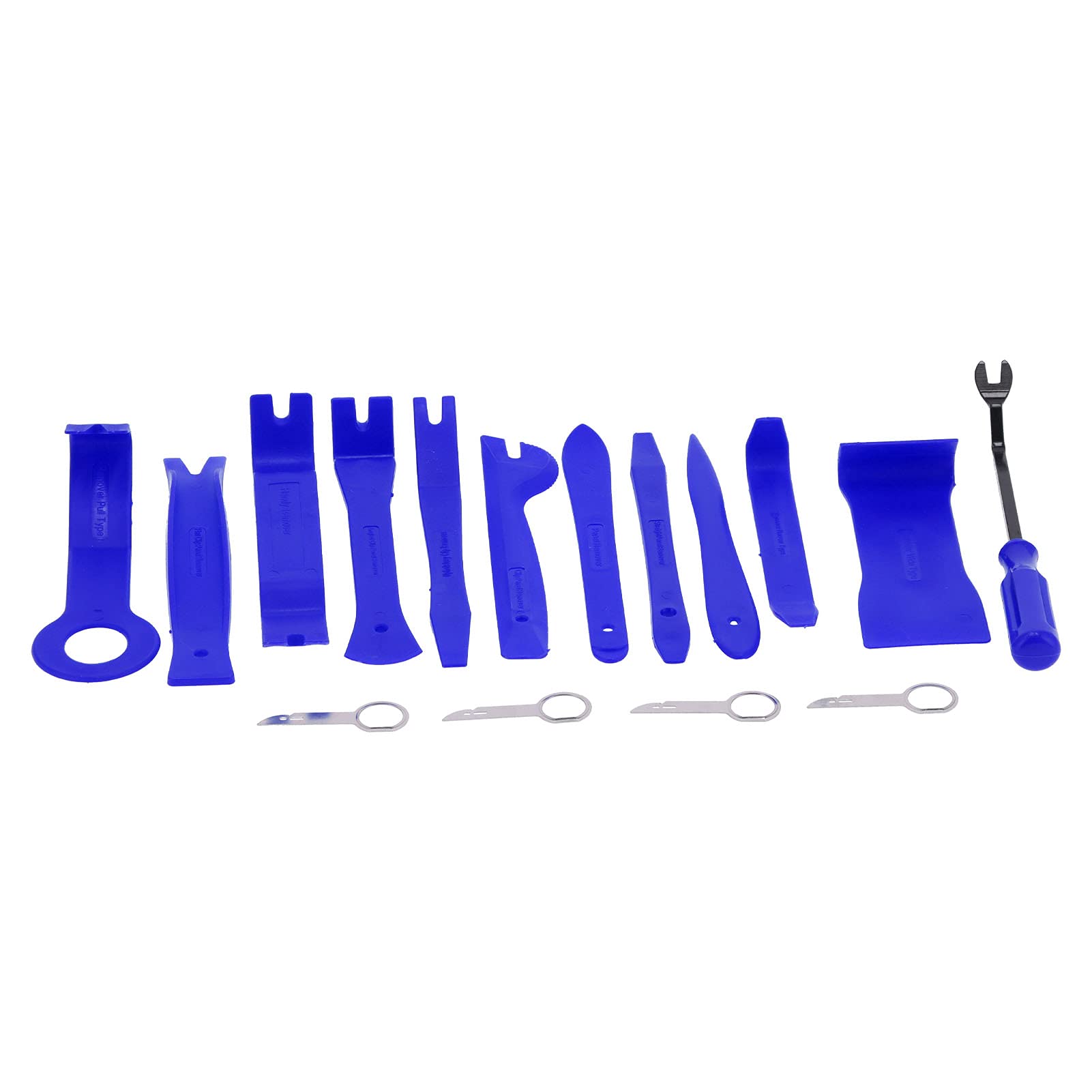 Trim Tools Auto Removal, Auto Trim Removal Tool 16-teiliges Auto Trim Removal Tool Kit Trim Removal Tool Trim Pry Audio Repair Set Kit für Autotürverkleidung Instrumententisch von TIKATARER