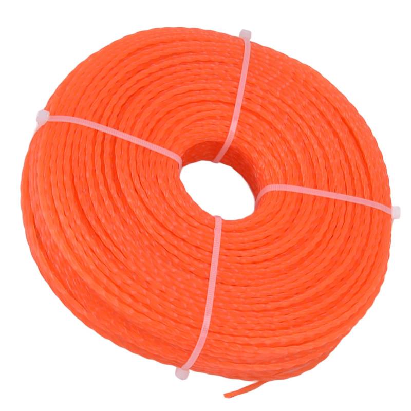 Weed Wacker String, String Grüner Rasenmäherfaden 2 Mm Fadentrimmerfaden Runder Rasentrimmerfaden Weedeater String 372 M / 1220,5 Fuß von TIKATARER