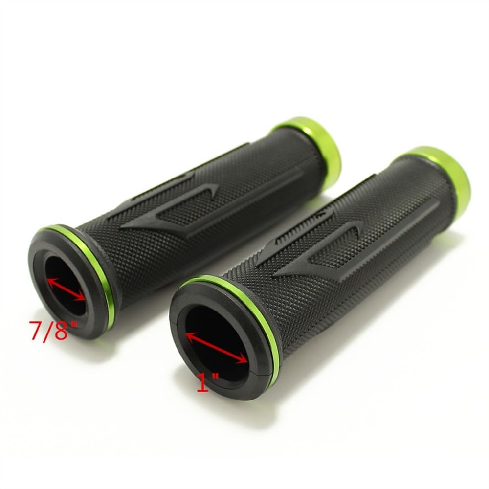 TIMJAN Motorrad Lenkergriffe 7/8 "22mm Universal Motorrad Griff Lenker Hand Bar Grip Handgriffe FÜR H&ONDA 250 600 900 CB400 VTEC400 CB-1 VTR250 MSX125(CB138) von TIMJAN