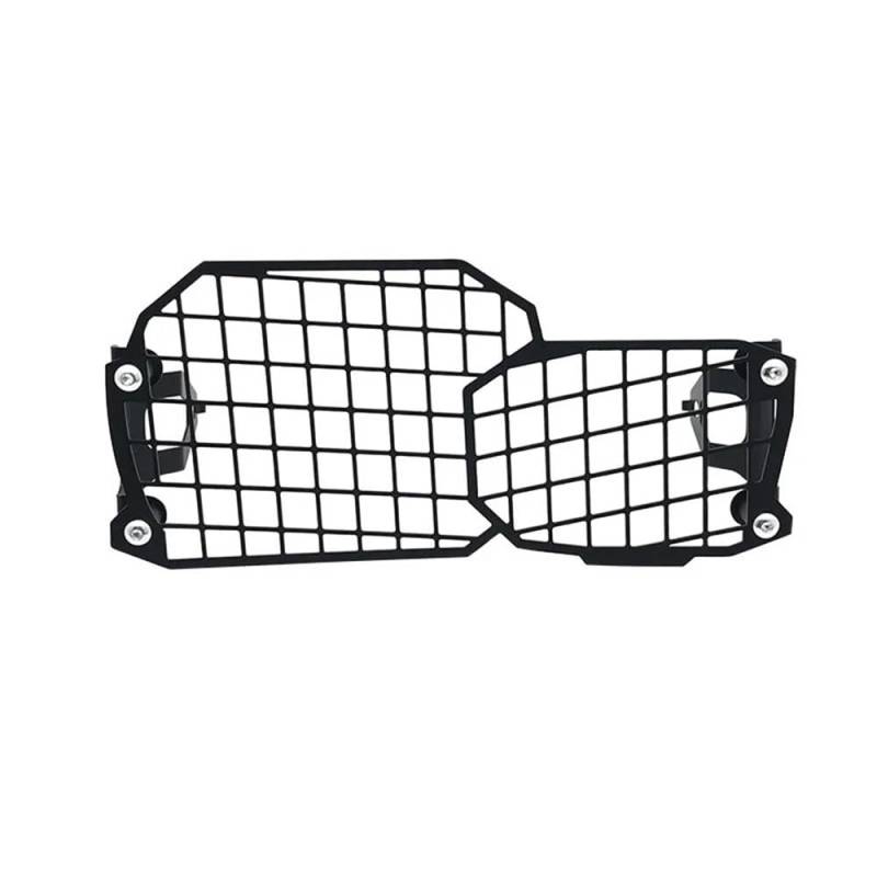 TIMJAN Motorrad Scheinwerfer Grill Für B&MW F800GS F700GS F650GS F 800 GS 700 650 GS 2008-2018 Motorrad Scheinwerfer Schutz Grille Schutz Abdeckung Hand Licht Kühlergrill(Black) von TIMJAN