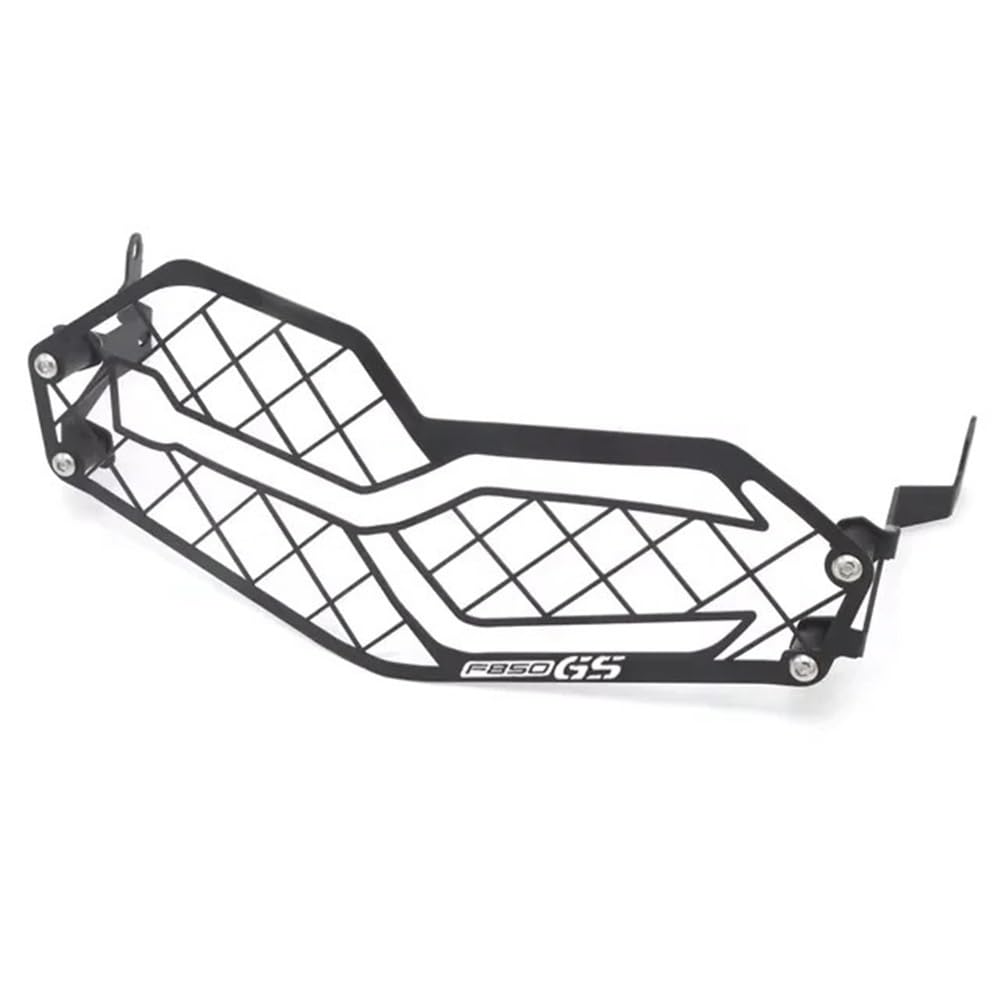 TIMJAN Motorrad Scheinwerfer Grill Für B&MW F850GS F850 F750 GS F750GS F 750 GS 2018-2022 Motorrad Scheinwerfer Schutz Grille Grill Abdeckung Schutz(Black for F850GS) von TIMJAN