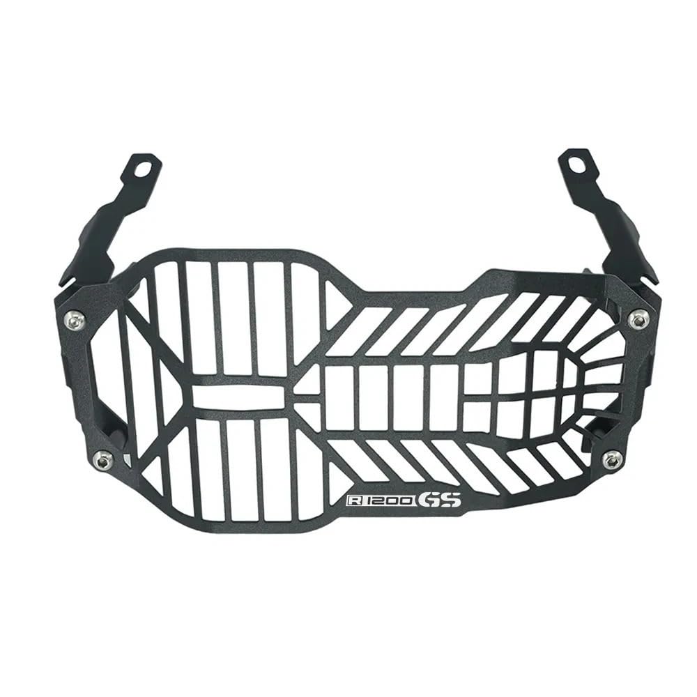 TIMJAN Motorrad Scheinwerfer Grill Für B&MW R1250GS R1200GS ADV R1250 GS GS1250 LC 2013-2023 Motorrad Scheinwerfer Schutz Protector Kopf Licht Grill Grille Abdeckung(R1200GS Logo) von TIMJAN