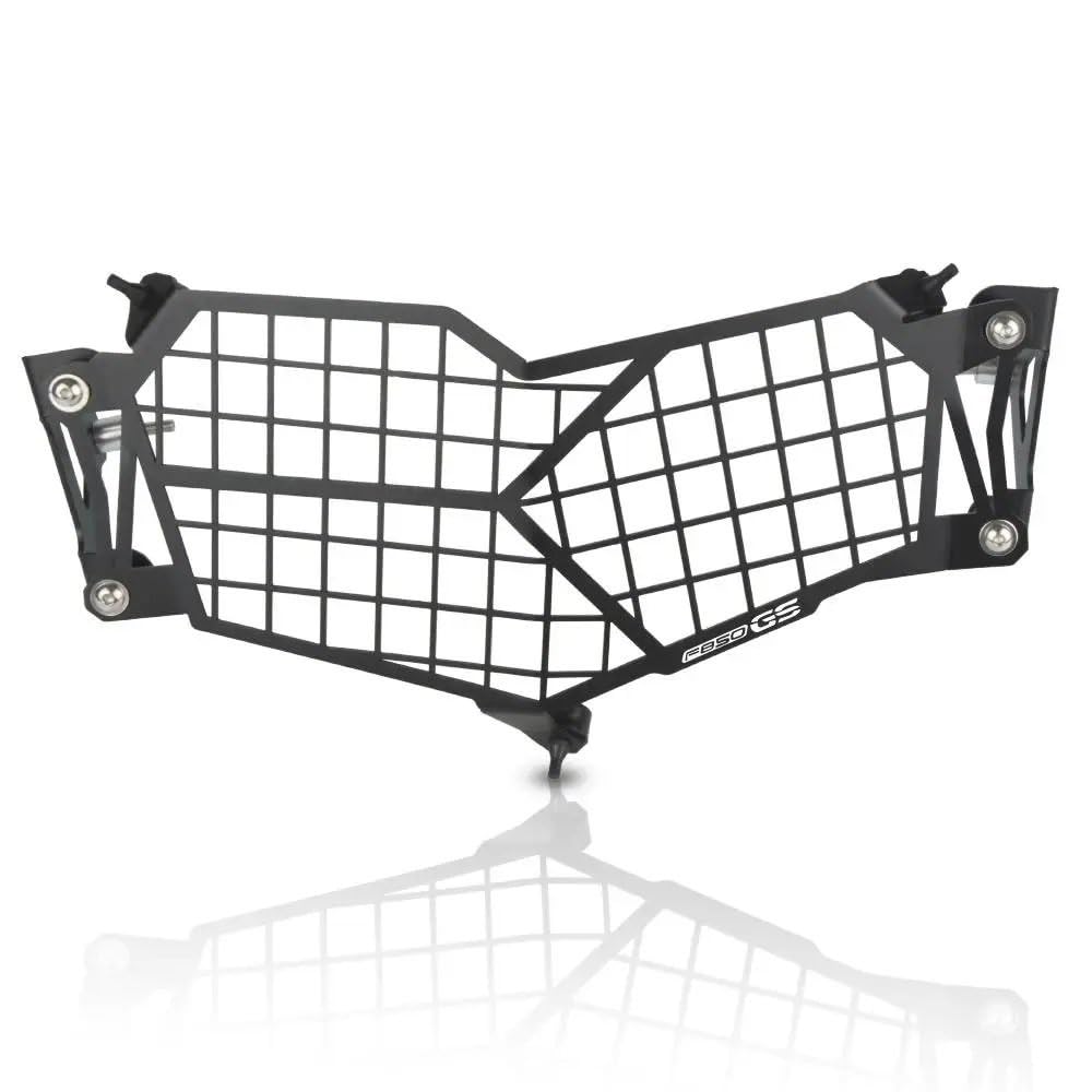 TIMJAN Motorrad Scheinwerfer Grill Motorrad Scheinwerfer Protector Kopf Licht Schutz Abdeckung Grille Für B&MW F850GS Abenteuer F750GS F750 GS 850 2018 2019 2020 2021(850 GS) von TIMJAN