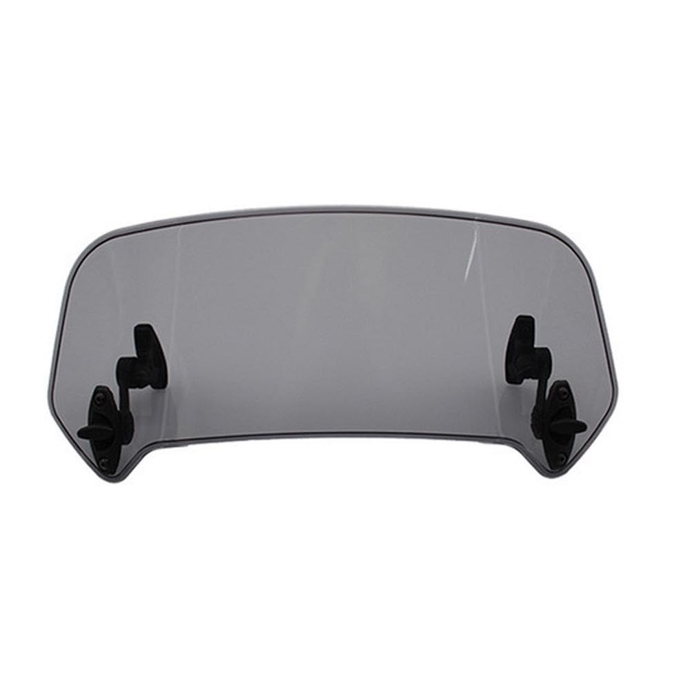 TIMJAN Motorrad Windabweiser Motorrad Universal Windschutzscheibe Verlängerung Windabweiser Einstellbare Spoiler Clamp-On Deflektor Für Suzuki(5) von TIMJAN