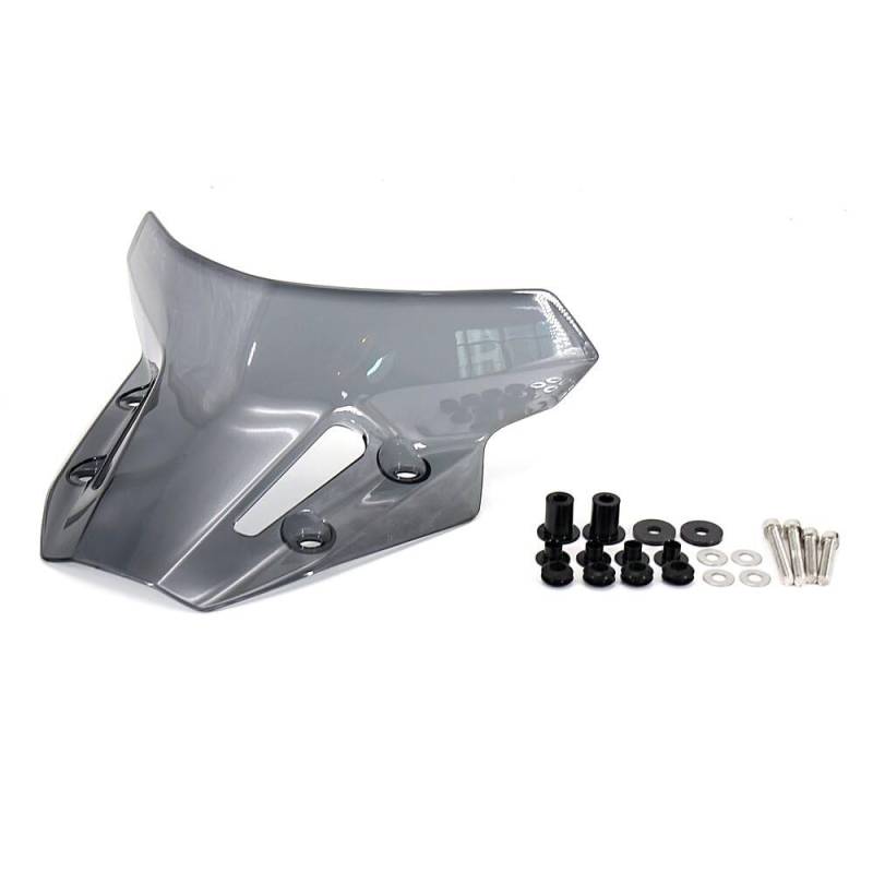 TIMJAN Motorrad Windabweiser Motorrad Windschutzscheibe Windabweiser Spoiler Sonnenblende Front Glas Deflektor Für Y&AMAHA MT-09 FZ09 2021 2022(5) von TIMJAN