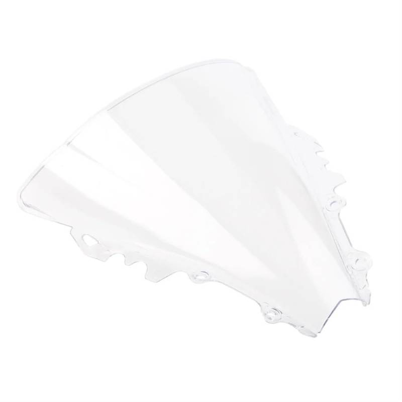 TIMJAN Motorrad Windabweiser Motorrad Windschutzscheibe Windschutzscheibe Für Y&AMAHA YZF R6 600 2006 2007 06 07(Clear1) von TIMJAN