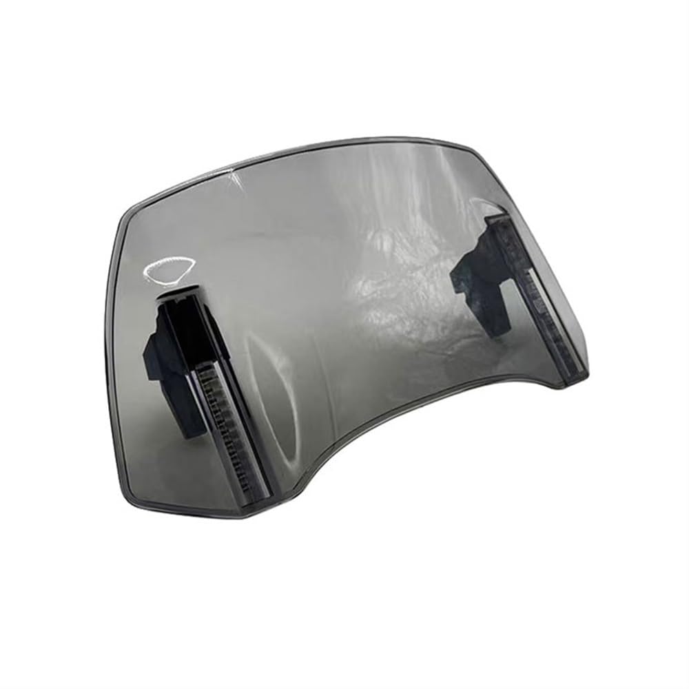 TIMJAN Motorrad Windabweiser Motorrad-Windschutzscheibenverlängerung, Verstellbarer Spoiler-Deflektor, Doppelseitiger Winddichter Bildschirm Für H&ONDA NC700S CTX700 NSS750 Integra750(20) von TIMJAN