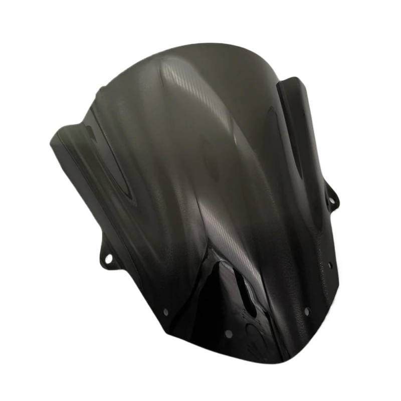 TIMJAN Windschutzscheibe Motorrad Für KA&WA&SAKI Für ZX6R 2009-2017 Motorrad Wind Deflectore Windschutzscheibe Windschutzscheibe(Black) von TIMJAN