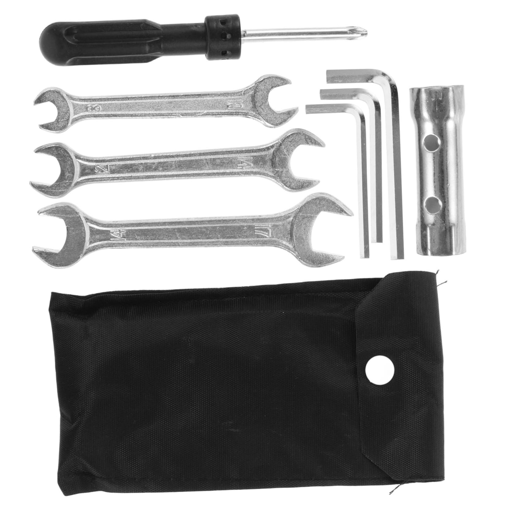 TINEASUR 1 Set Werkzeugtasche, Schraubenschlüssel Set, Wartungsschlüssel, Werkzeugset, Metallschlüssel, Wartungs Toolkit, ATV Werkzeugset, Kleiner Schraubenschlüssel Zur Reparatur Von von TINEASUR