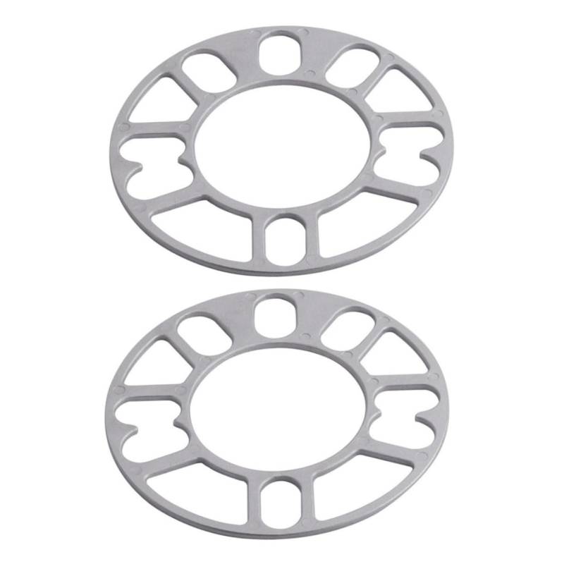 TINEASUR 2 STK Distanzscheibe Auto Fahrzeugrad Spurverbreiterungen aus Stahl Car Wheel hub spacers Car Wheel Base widening Radnaben-Distanzstück aus Aluminiumlegierung LKW-Spurverbreiterung von TINEASUR