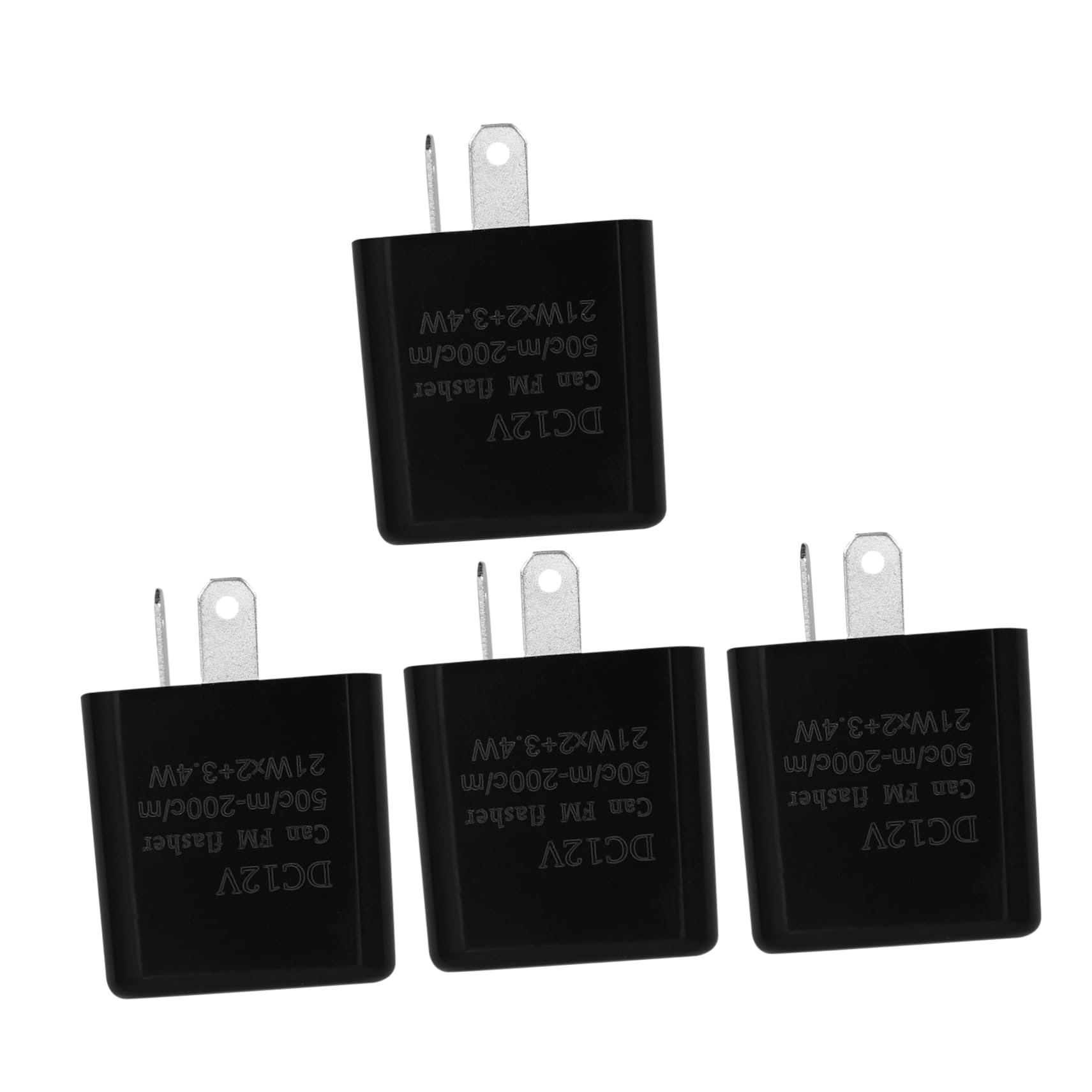 TINEASUR 4 Stück Elektronisches Blinkrelais Mit Einstellbarer Geschwindigkeit Für Blinker Ideal Für Motorradblinker Und Motorradscheinwerfer Mit Zulassung Kompatibel Mit von TINEASUR