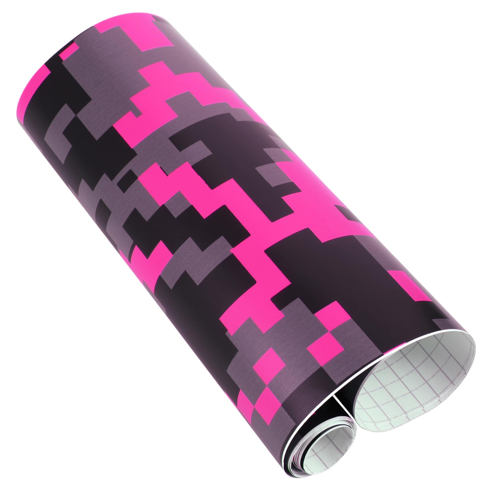 TINEASUR Auto Aufkleber Motorradaufkleber Auto-Vinyl-Aufkleber Fahrzeug-Vinyl farbige Aufkleber Autoaufkleber personalisierte Sticker Klebeband Camouflage-Aufkleber Auto-Vinylfolie PVC Rosa von TINEASUR