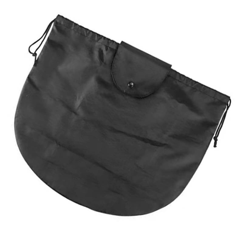 TINEASUR Helm Aufbewahrungstasche Helm Abdeckung tragbare Helmtasche Helmbehältertasche helmbeutel motorradhelm Tasche stylische Helmtasche Halterung für Sporthelme Polyester Black von TINEASUR