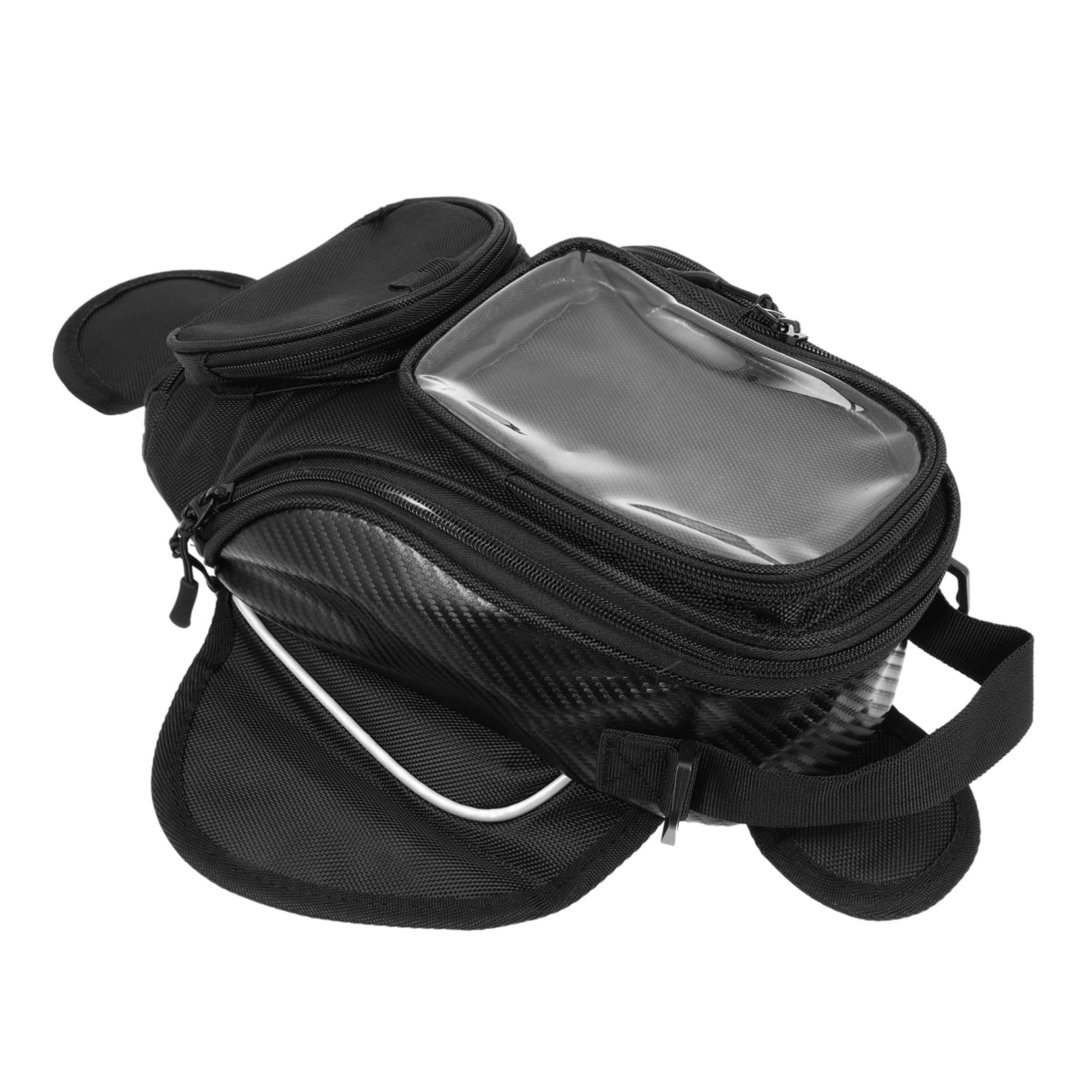 TINEASUR Tankrucksack -Tanktasche Kraftstoffbeutel für Motorräder motorradtaschen Motorbike Bags wasserdichte Motorradtasche Modische Motorradtasche Oxford Black von TINEASUR