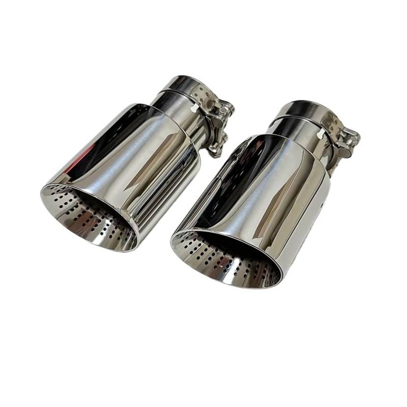 Auto Auspuff Endrohr 1 Stück Befestigung Auspuffrohr Edelstahl 304 Heckkehle Horn Auslassloch Großer Durchmesser Für 89 Mm 101 Mm 114 Mm Größe Auto Auspuffspitze(54mm-89mm) von TINGYUS