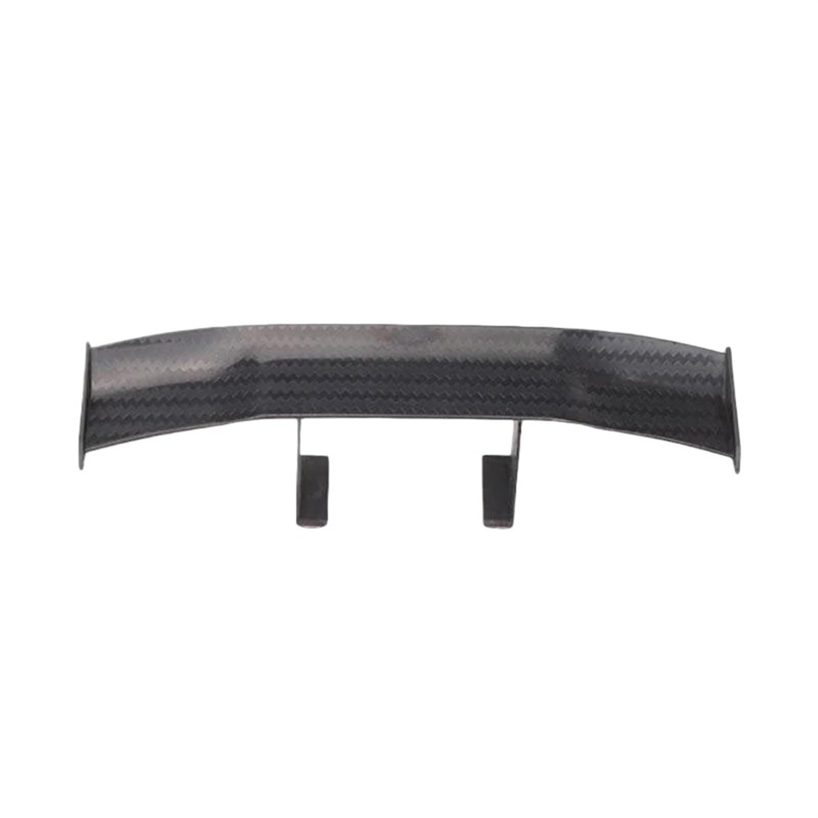 Auto Spoiler Wing Auto Heckspoiler Mini Spoiler Flügel Kleines Modell Kohlefaser Ohne Perforation Heckdekoration Autozubehör Auto-Styling Auto Heckflügel(Schwarz) von TINGYUS